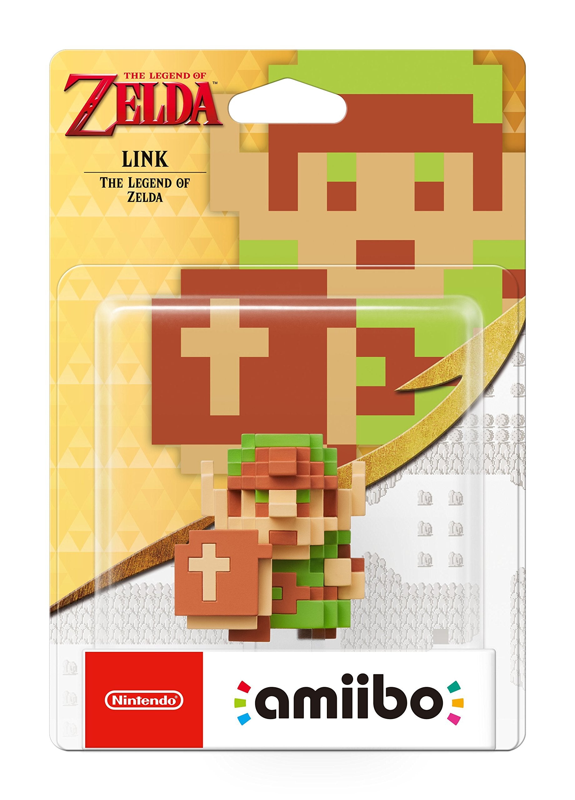 Nintendo - Figura Amiibo Link 8-Bits, Serie Zelda Nintendo - Figura Amiibo Link 8-Bits, Serie Zelda